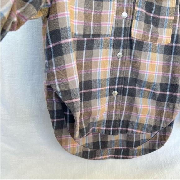 ZARA oversized plaid button up over shirt jacket size XS - Picture 9 of 16